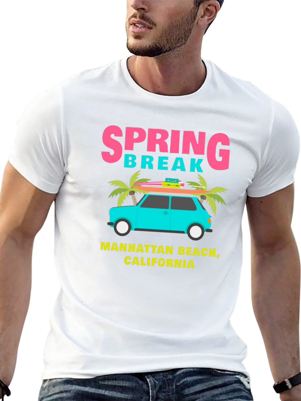 Spring Break Manhattan Beach California T-Shirt