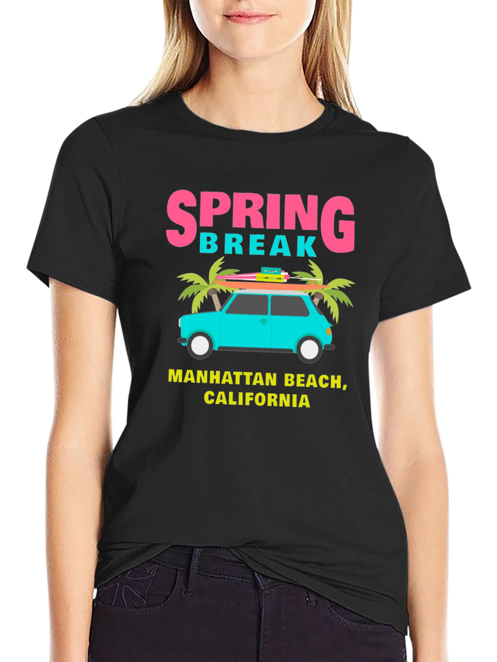 Spring Break Manhattan Beach California T-Shirt