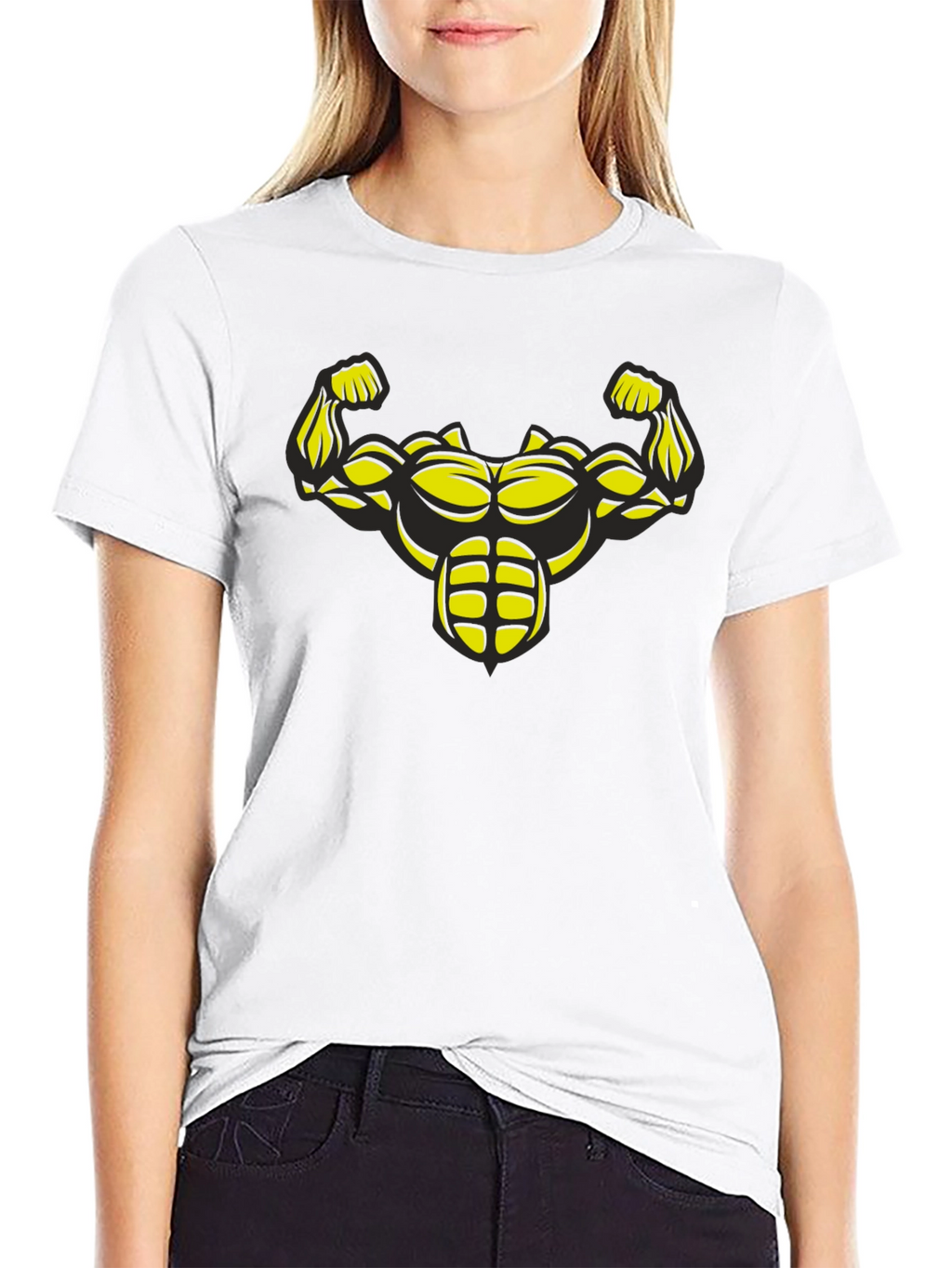 Muscle Graphic Tee - Flex Your Style
