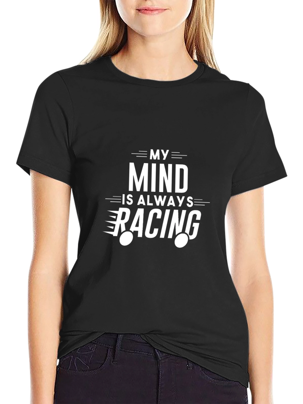 My Mind is Always Racing Graphic Tee