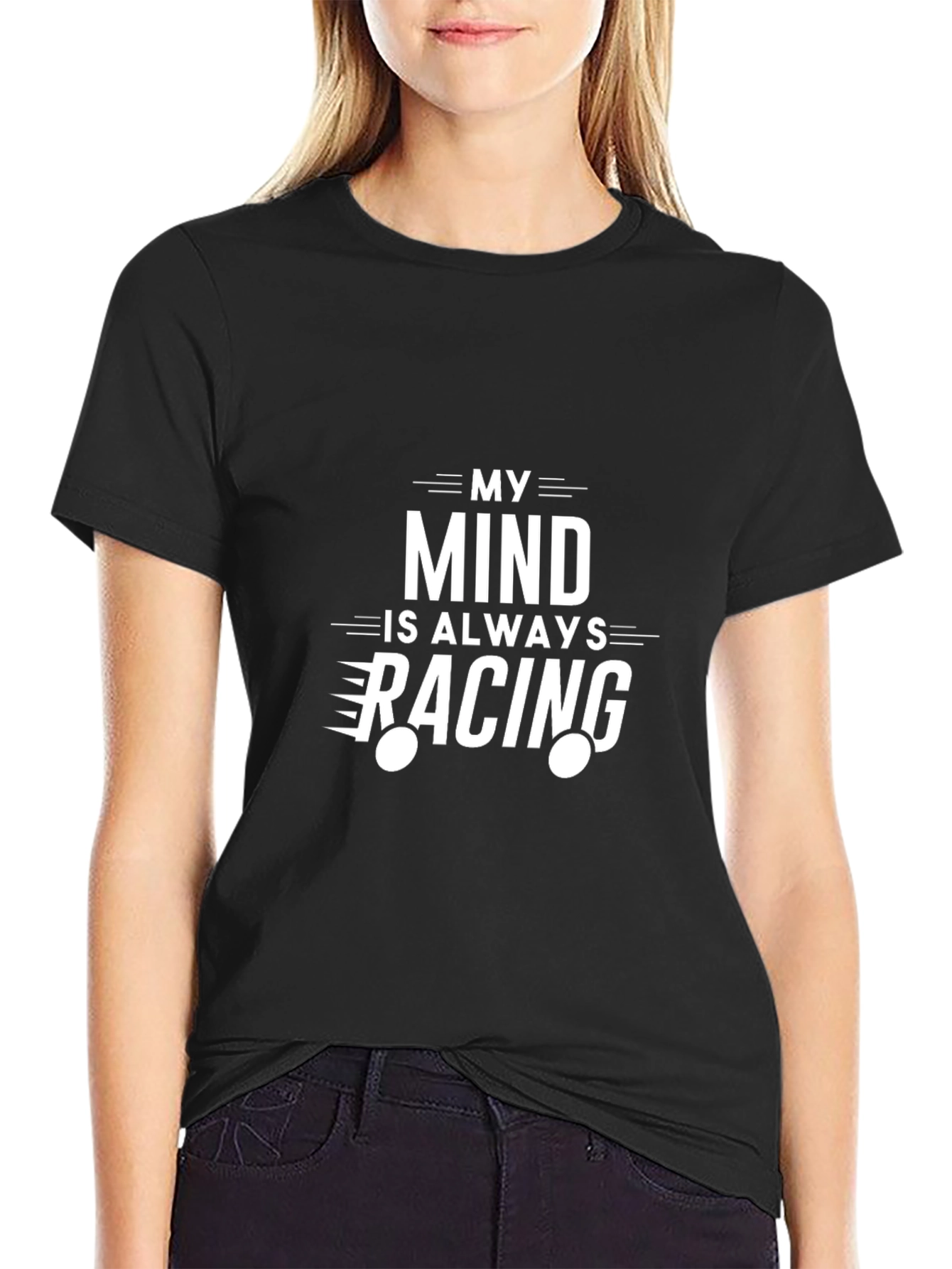 My Mind is Always Racing Graphic Tee