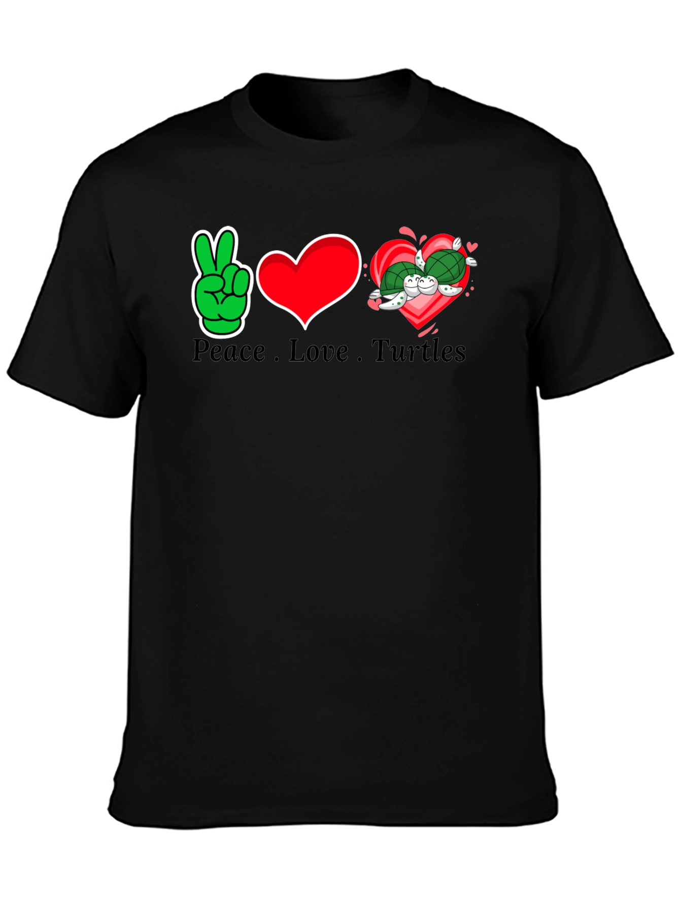 Peace Love Turtles T-Shirt
