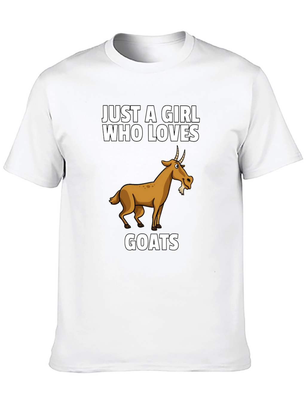 Just A Girl Who Loves Goats T-Shirt