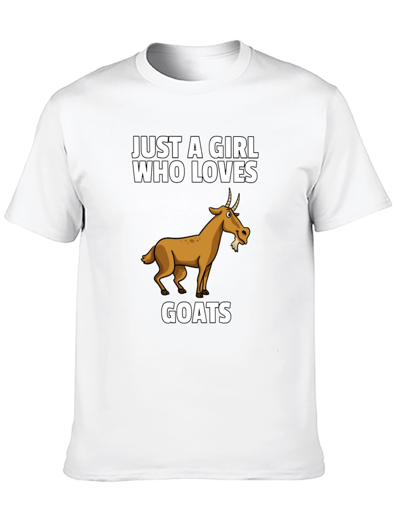 Just A Girl Who Loves Goats T-Shirt