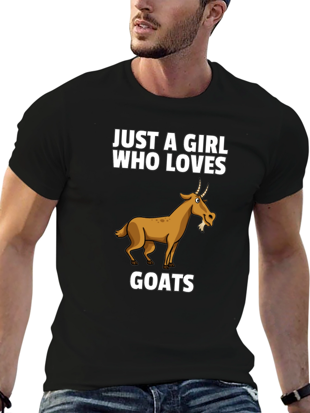 Just A Girl Who Loves Goats T-Shirt