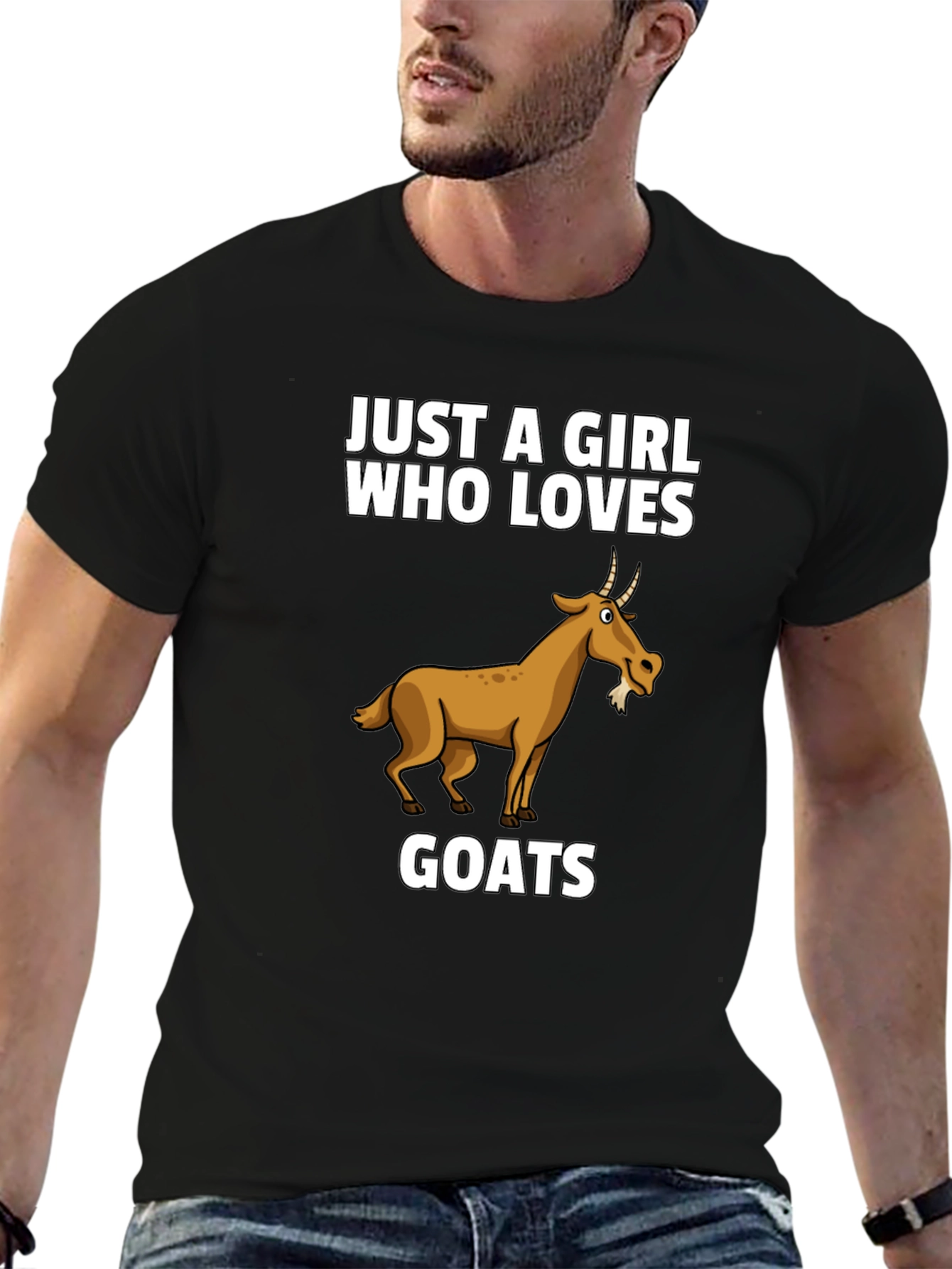 Just A Girl Who Loves Goats T-Shirt