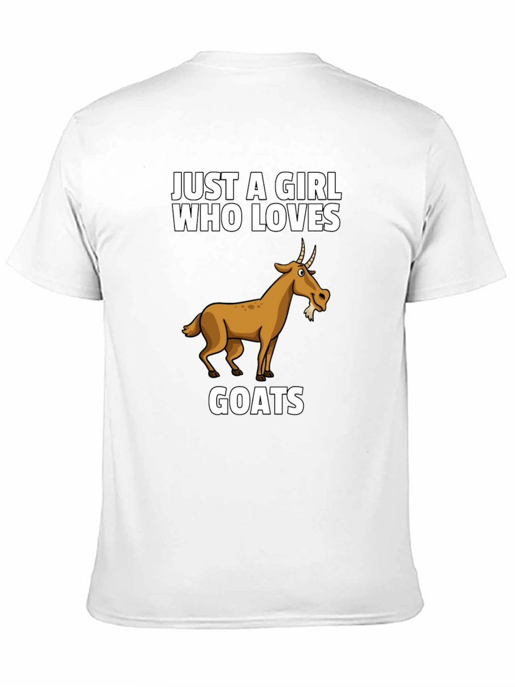 Just A Girl Who Loves Goats T-Shirt