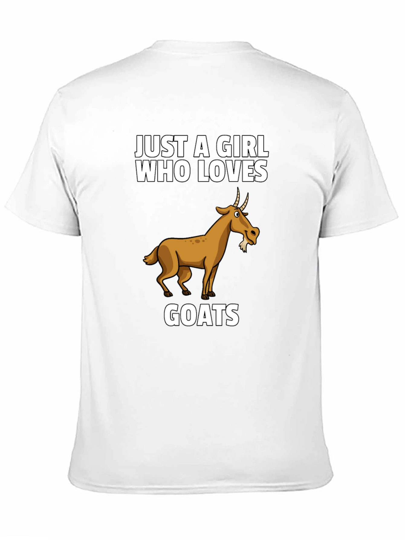 Just A Girl Who Loves Goats T-Shirt