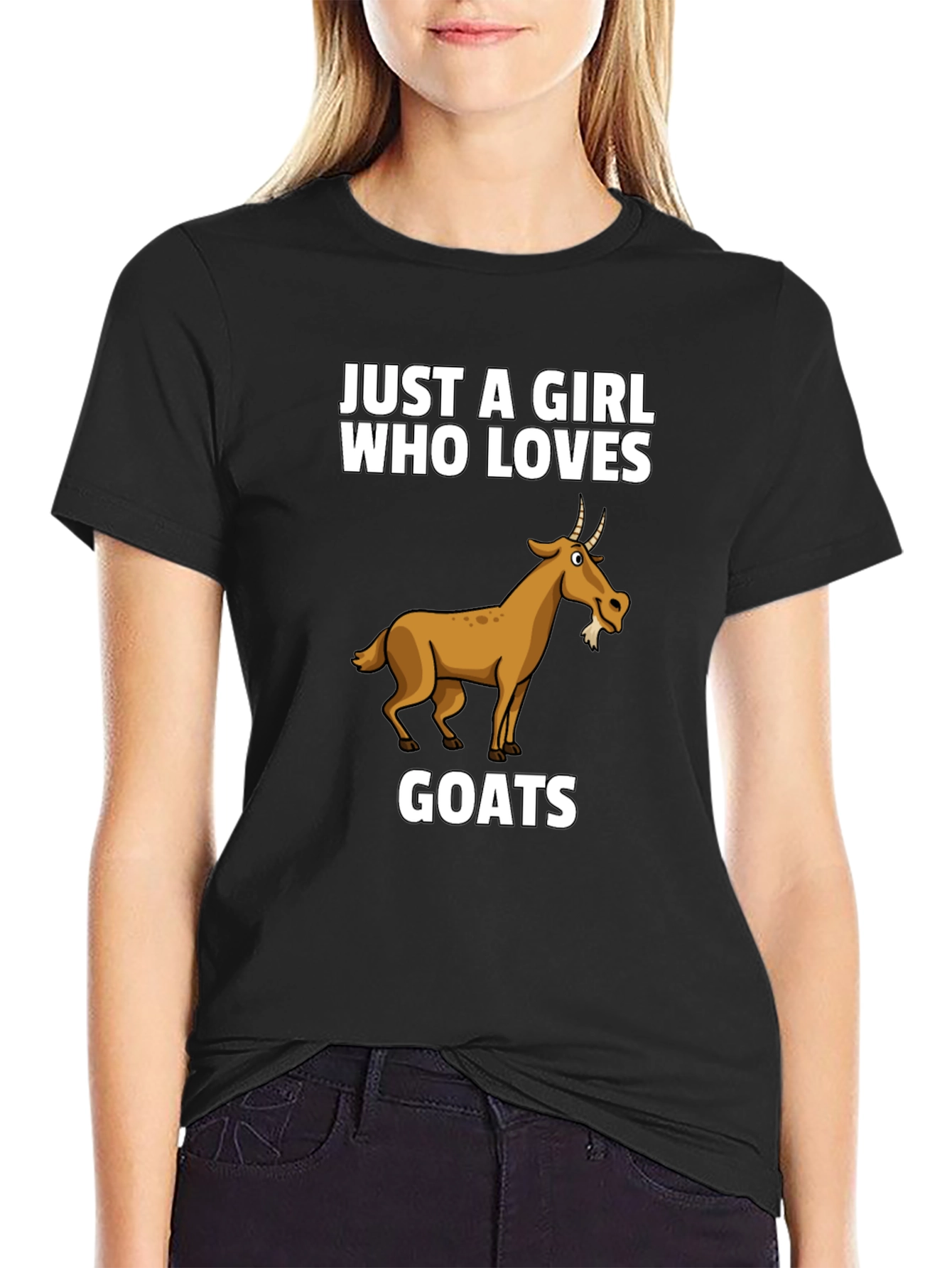 Just A Girl Who Loves Goats T-Shirt