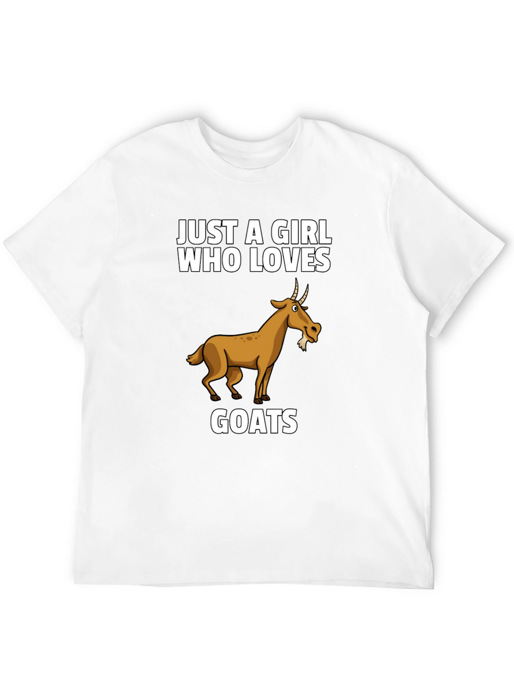 Just A Girl Who Loves Goats T-Shirt
