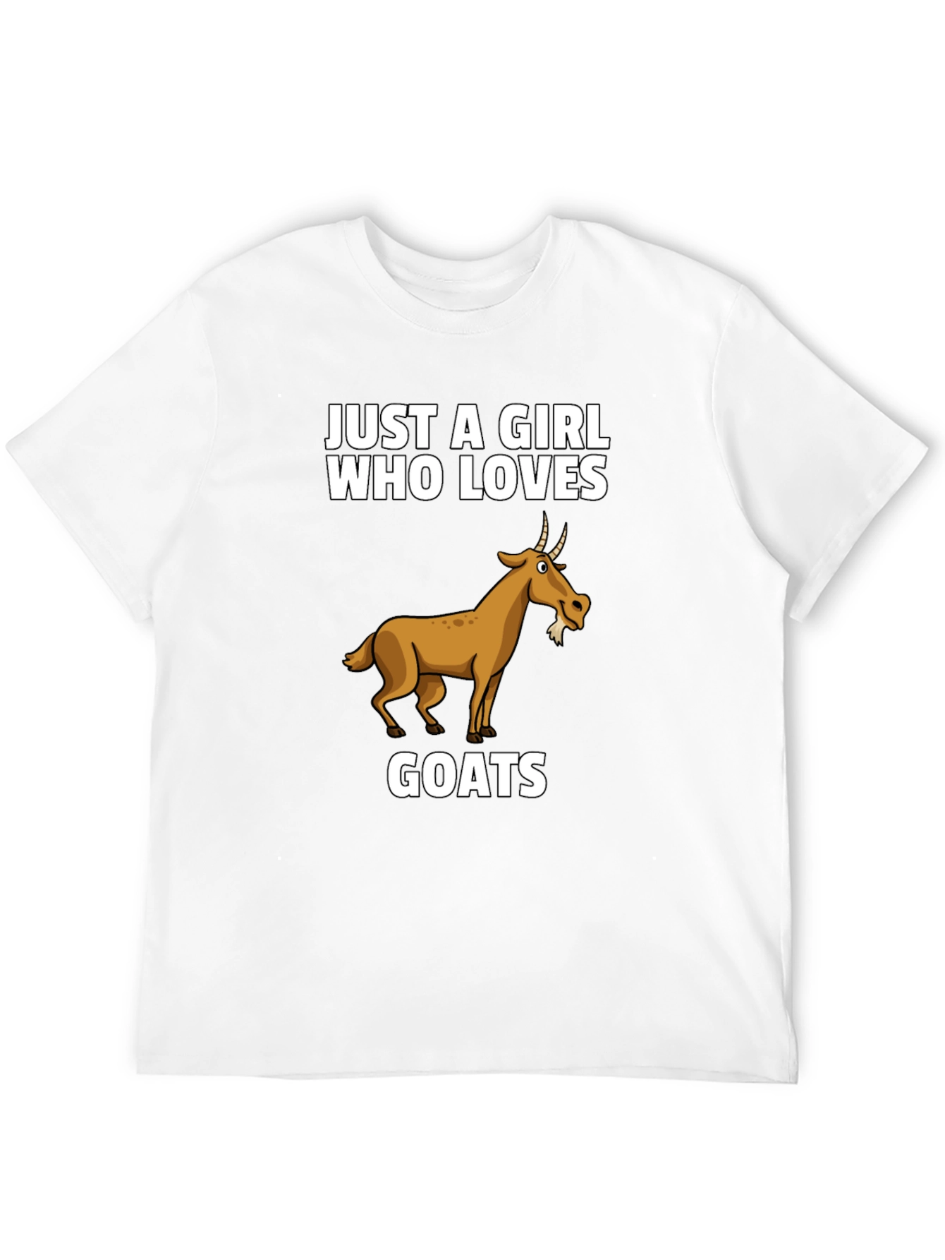 Just A Girl Who Loves Goats T-Shirt
