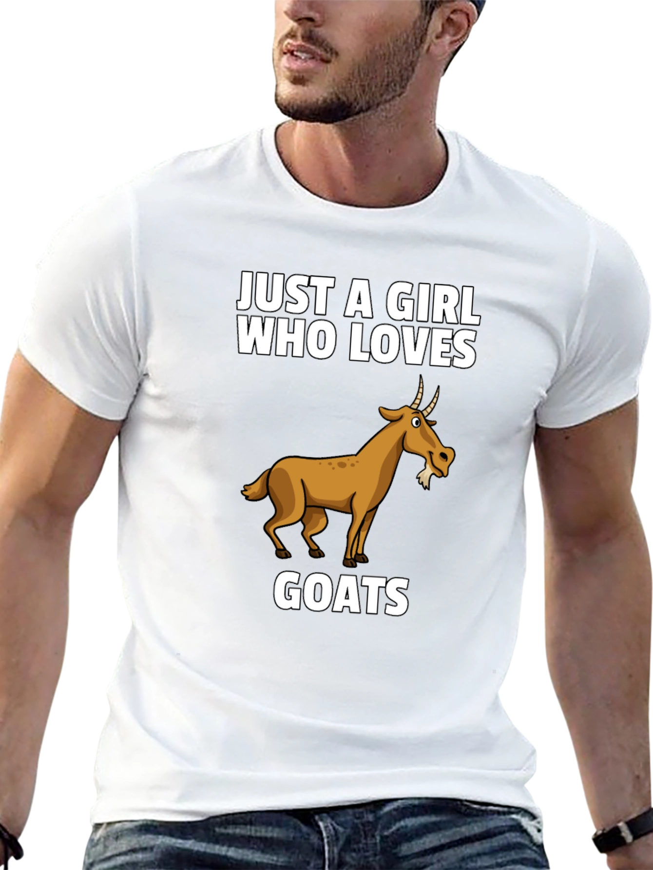 Just A Girl Who Loves Goats T-Shirt