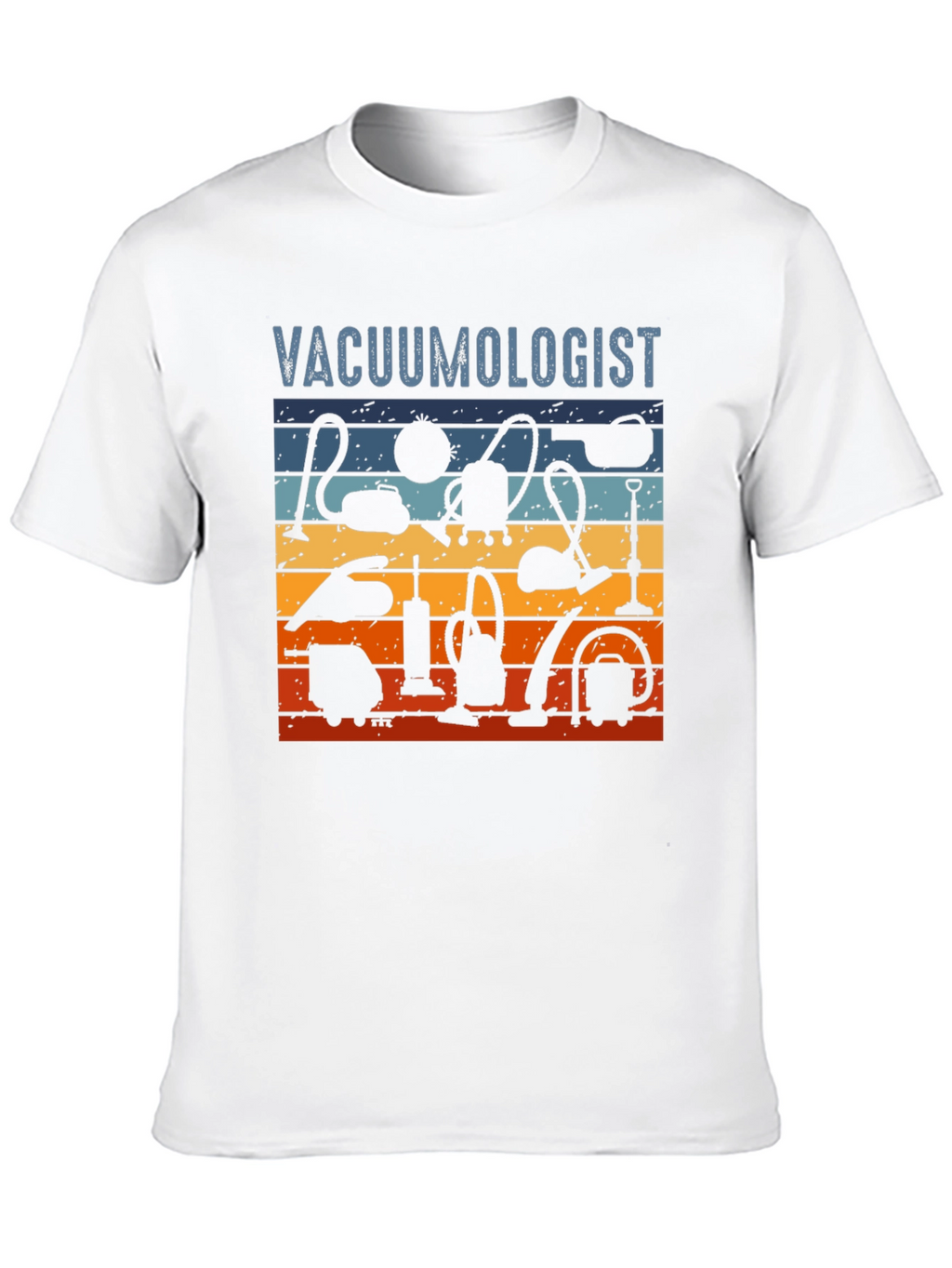 Vacuumologist T-Shirt - Retro Vacuum Cleaner Design