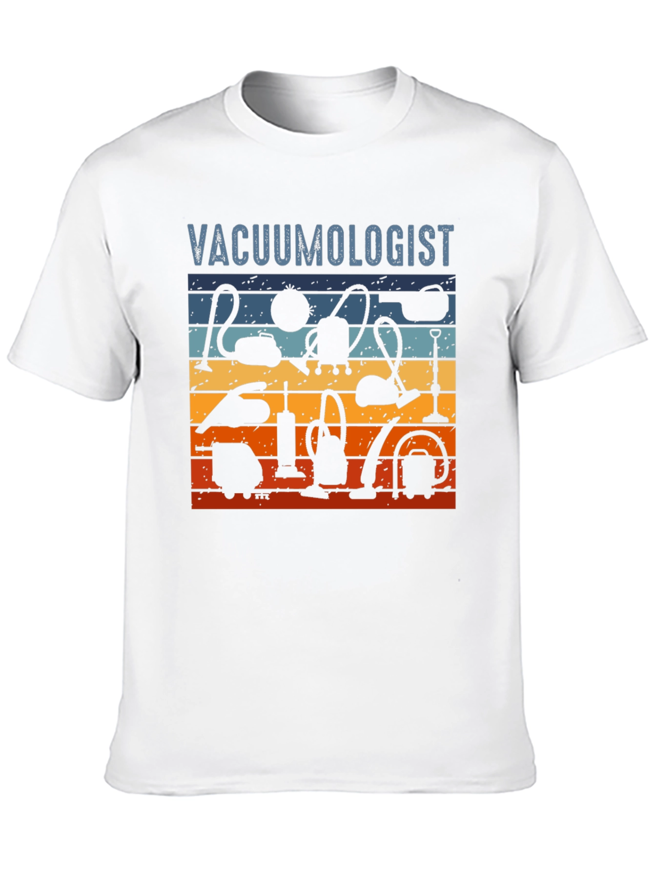 Vacuumologist T-Shirt - Retro Vacuum Cleaner Design