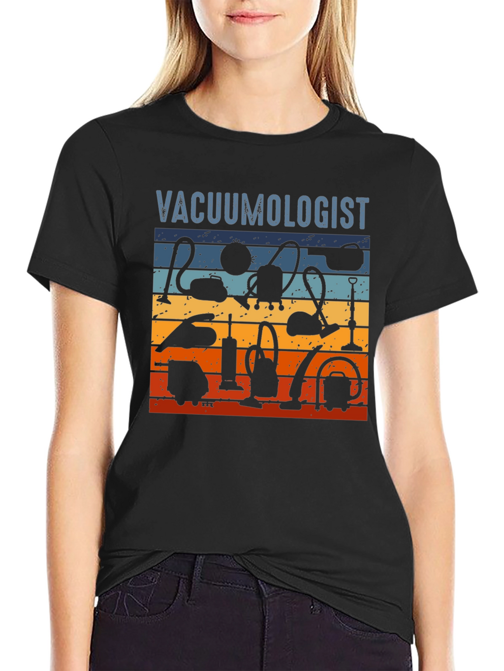 Vacuumologist T-Shirt - Retro Vacuum Cleaner Design