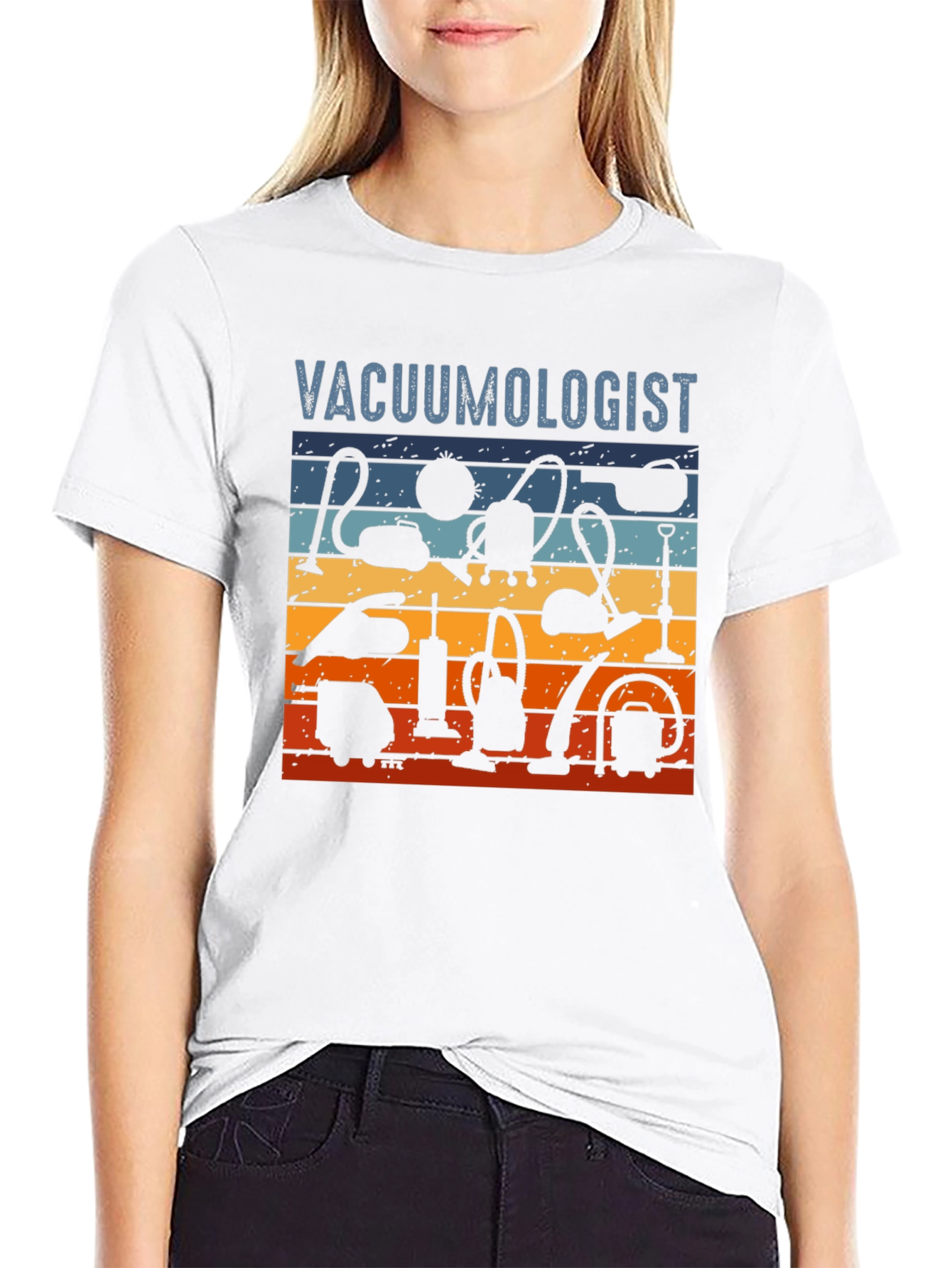 Vacuumologist T-Shirt - Retro Vacuum Cleaner Design