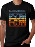 Vacuumologist T-Shirt - Retro Vacuum Cleaner Design