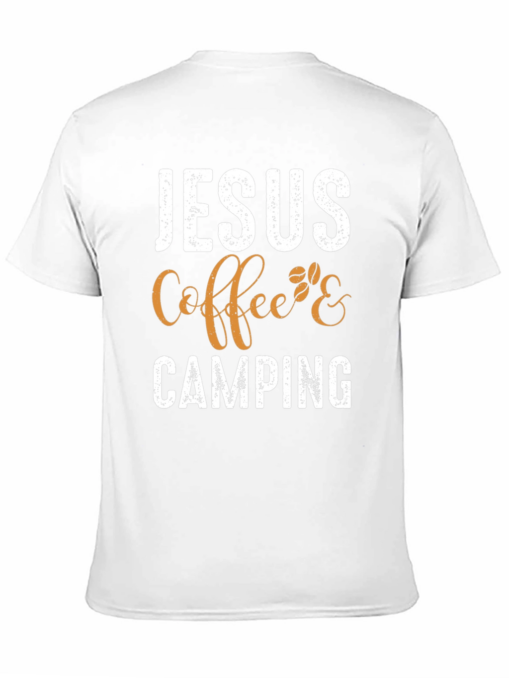 Jesus Coffee Camping T-Shirt - Christian Outdoor Apparel