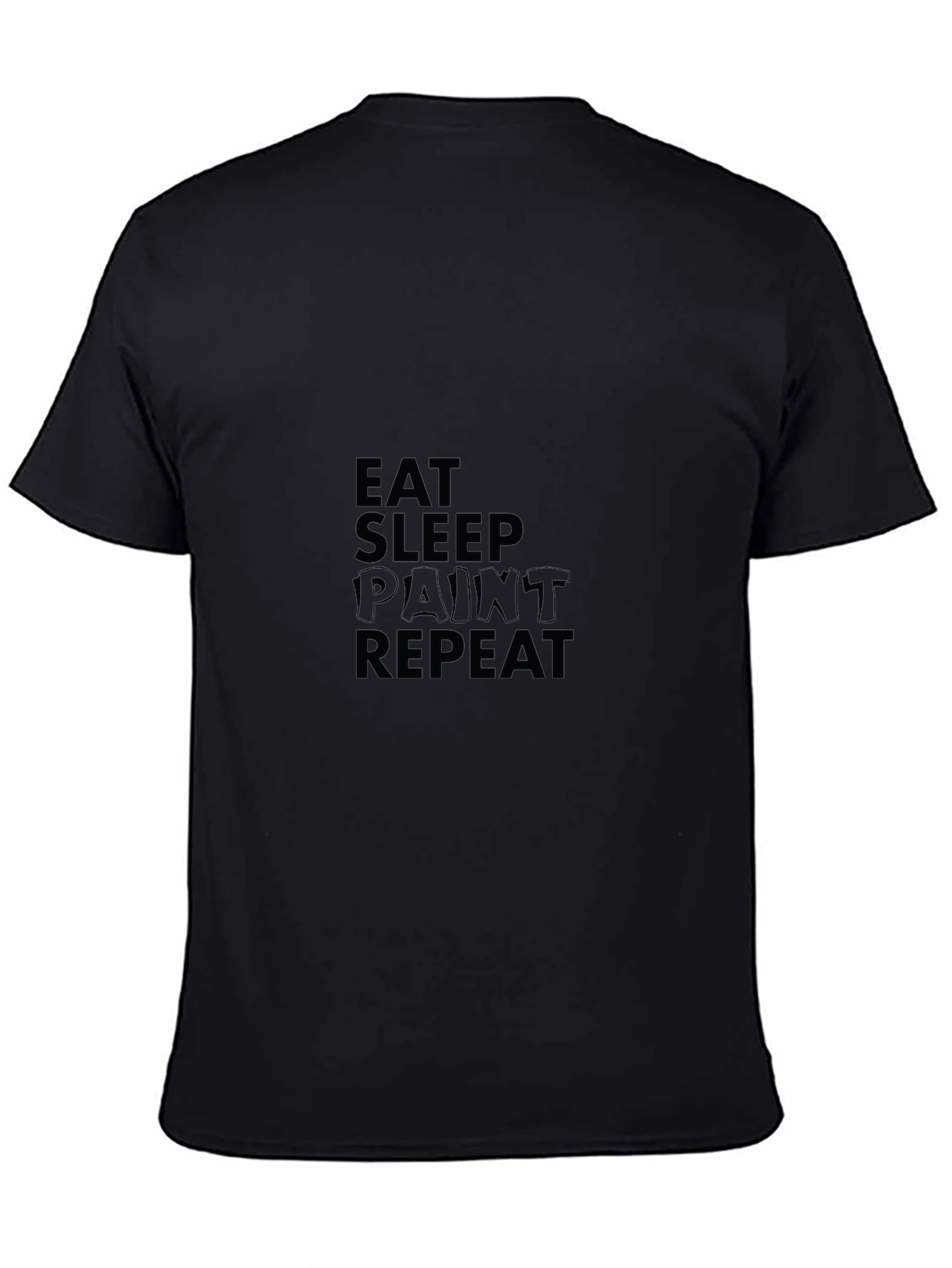 Eat Sleep Paint Repeat Graphic Tee
