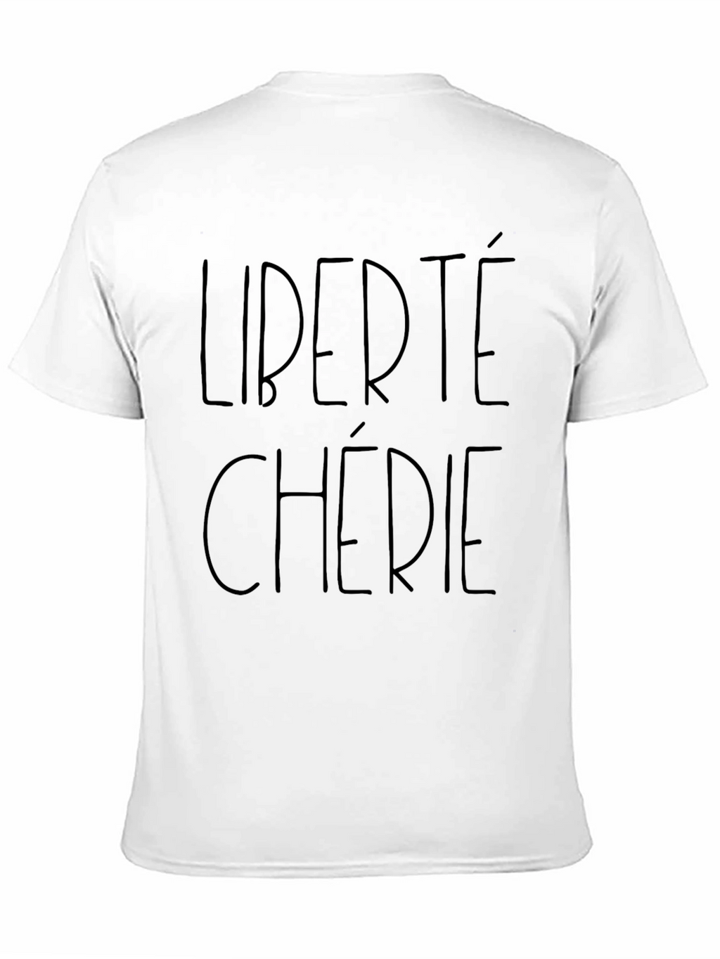 Liberté Chérie Graphic Tee - Black T-Shirt