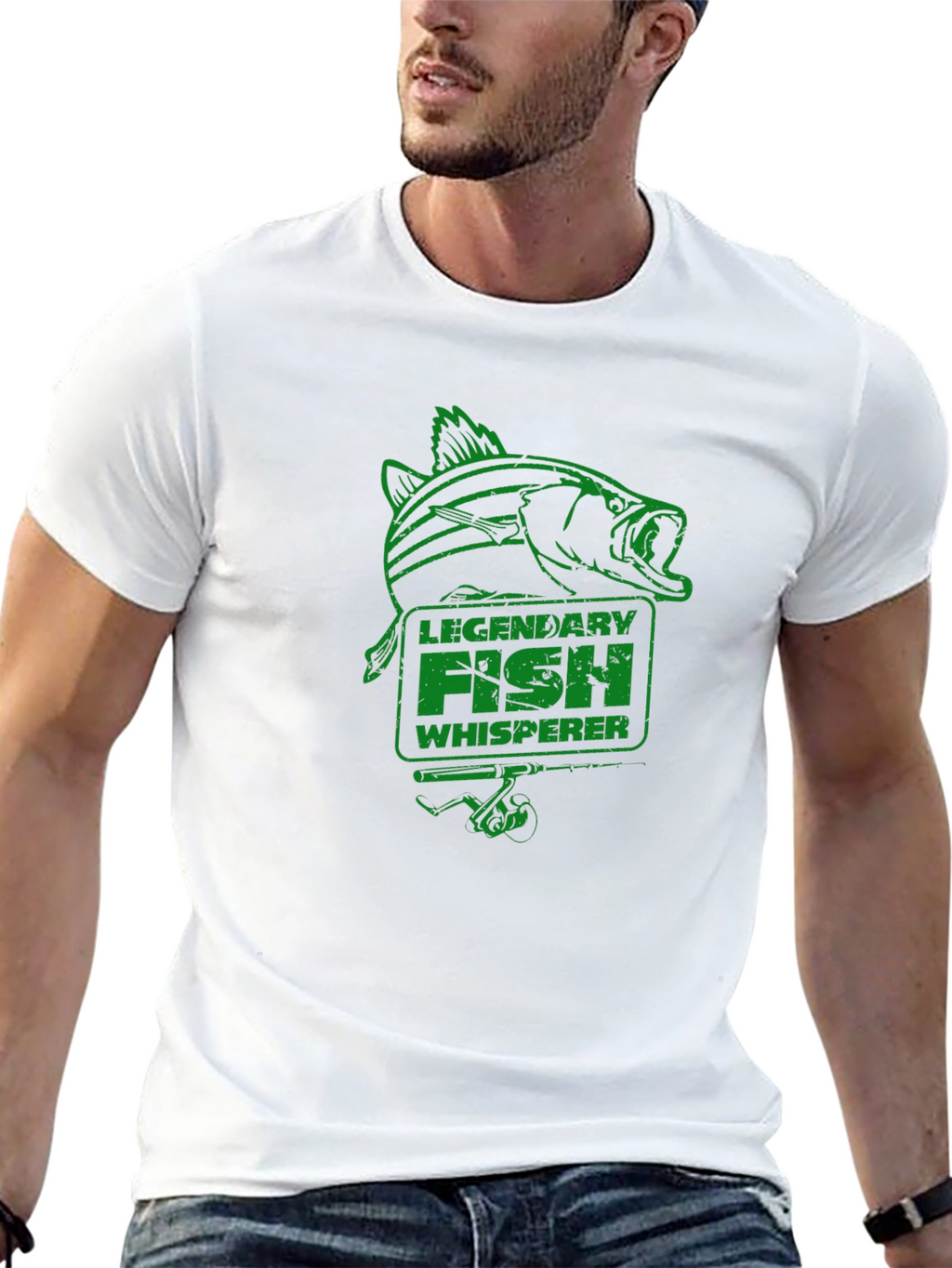Legendary Fish Whisperer Graphic T-Shirt