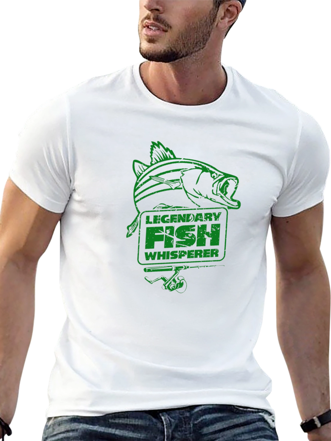 Legendary Fish Whisperer Graphic T-Shirt