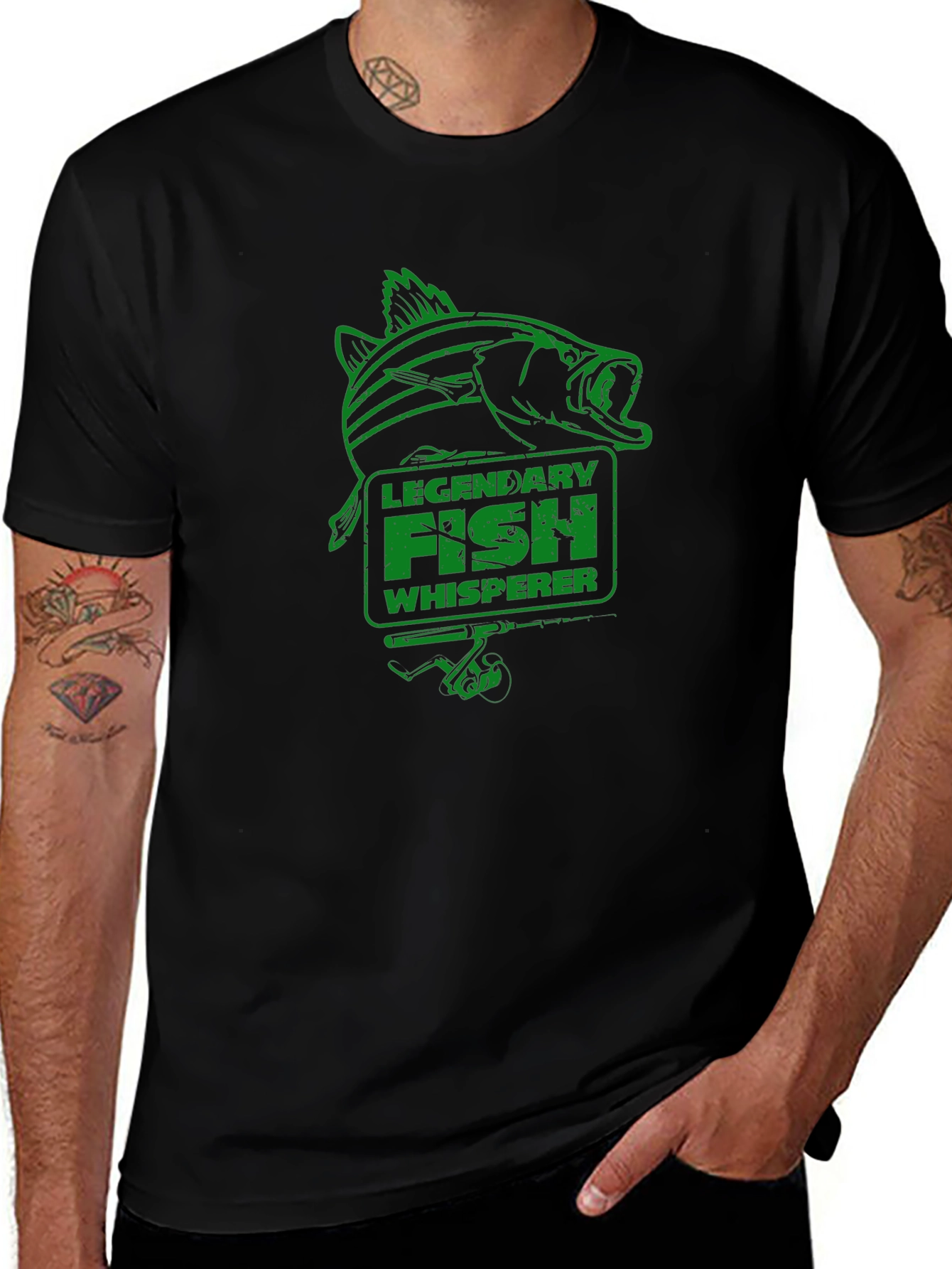 Legendary Fish Whisperer Graphic T-Shirt