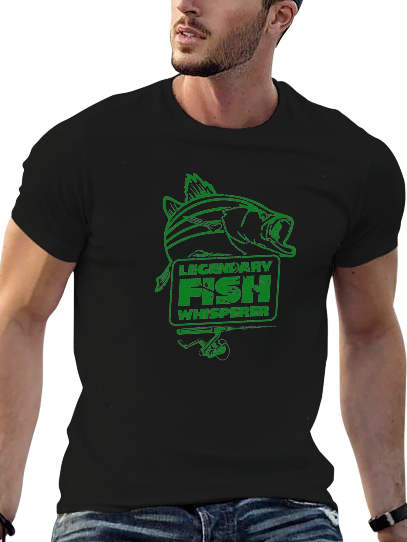 Legendary Fish Whisperer Graphic T-Shirt