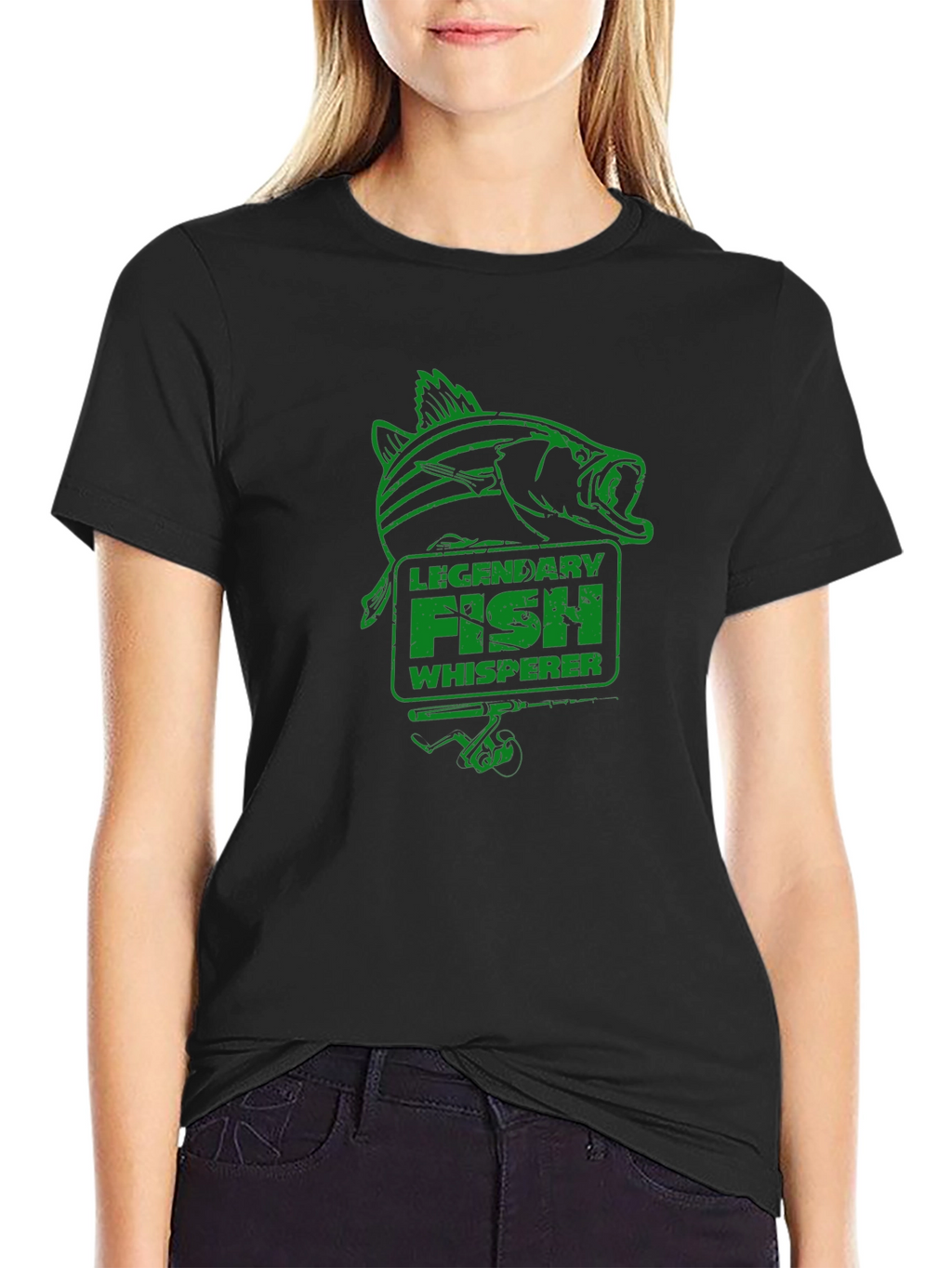Legendary Fish Whisperer Graphic T-Shirt