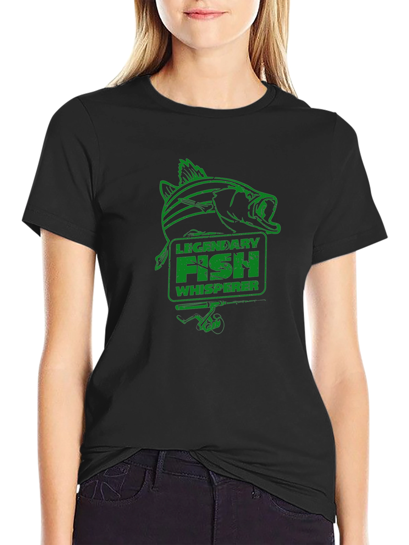 Legendary Fish Whisperer Graphic T-Shirt