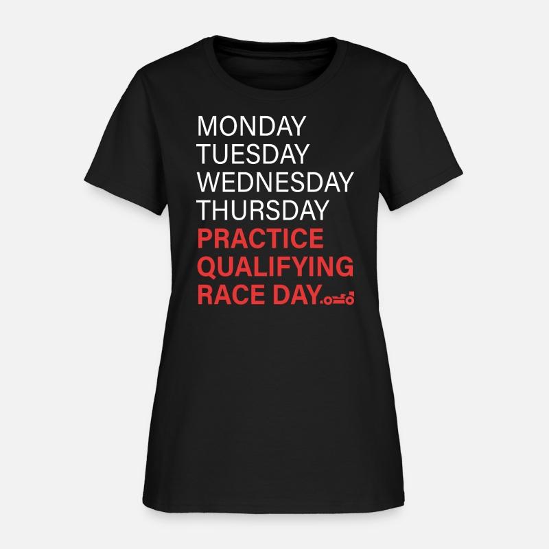 monday tuesday wednesday thursday practice qual