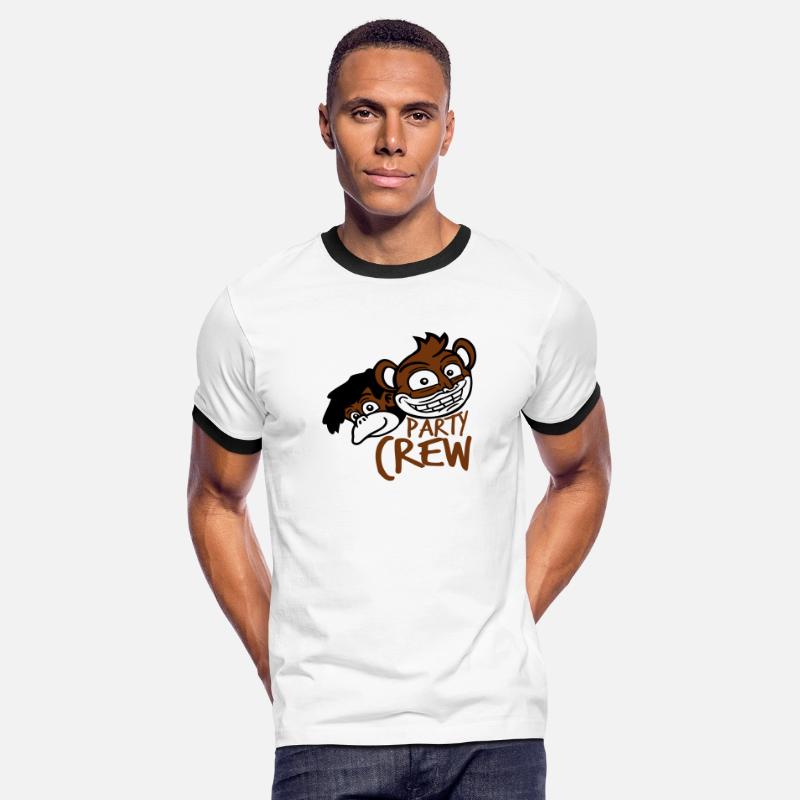 Monkey Chimpanzee Party Animals Crew Team Friends