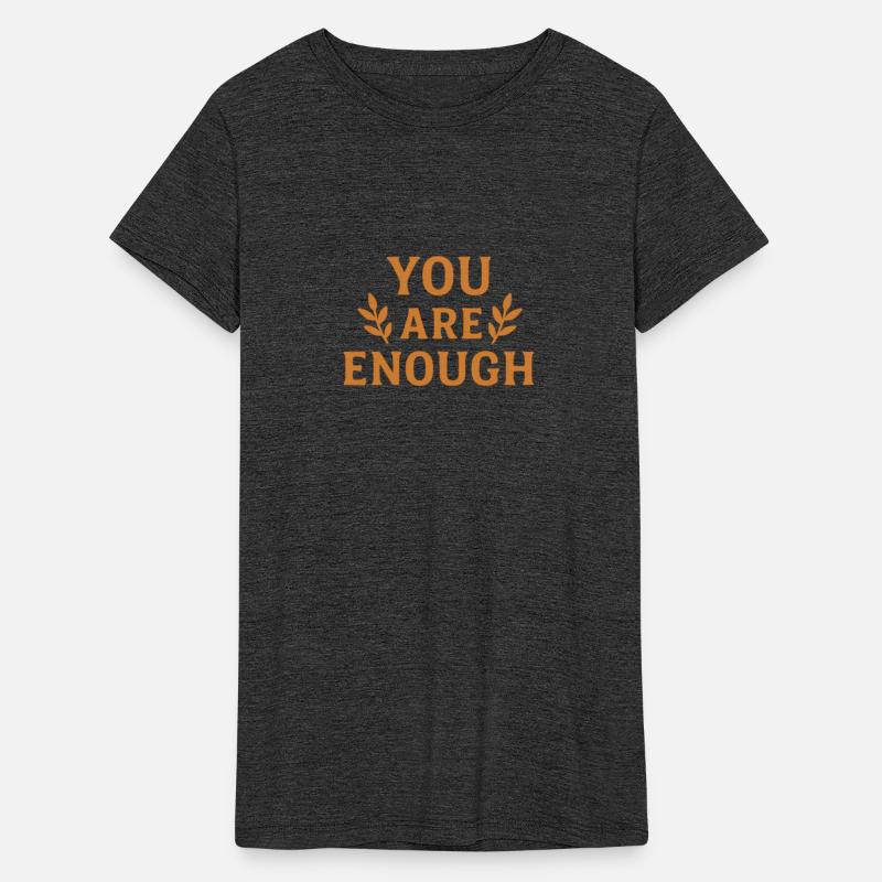 Motivational You Are Enough Typography