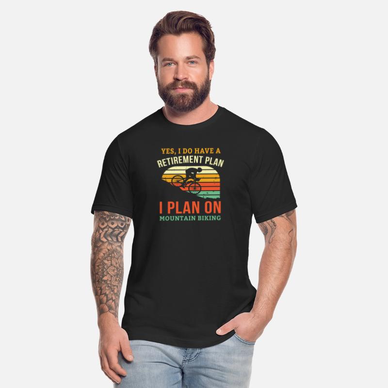 Mountain Biker Retirement Shirt, Retired Mountain