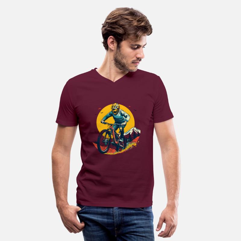 Mountain Biking Illustration
