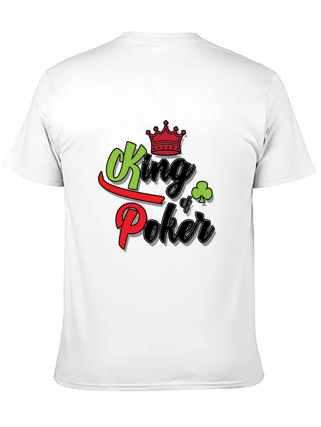 King of Poker Graphic T-Shirt - Black