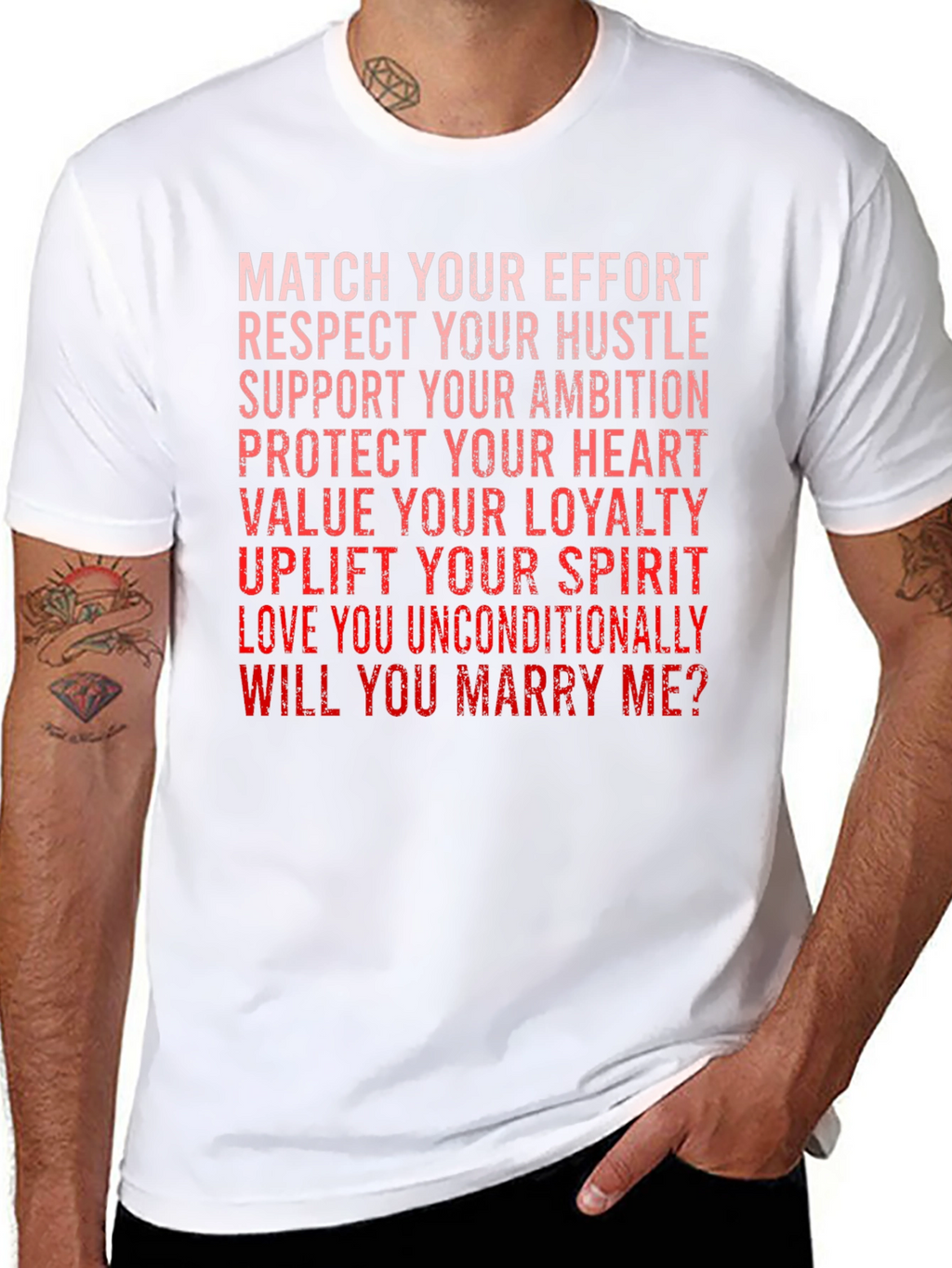 Marriage Proposal T-Shirt