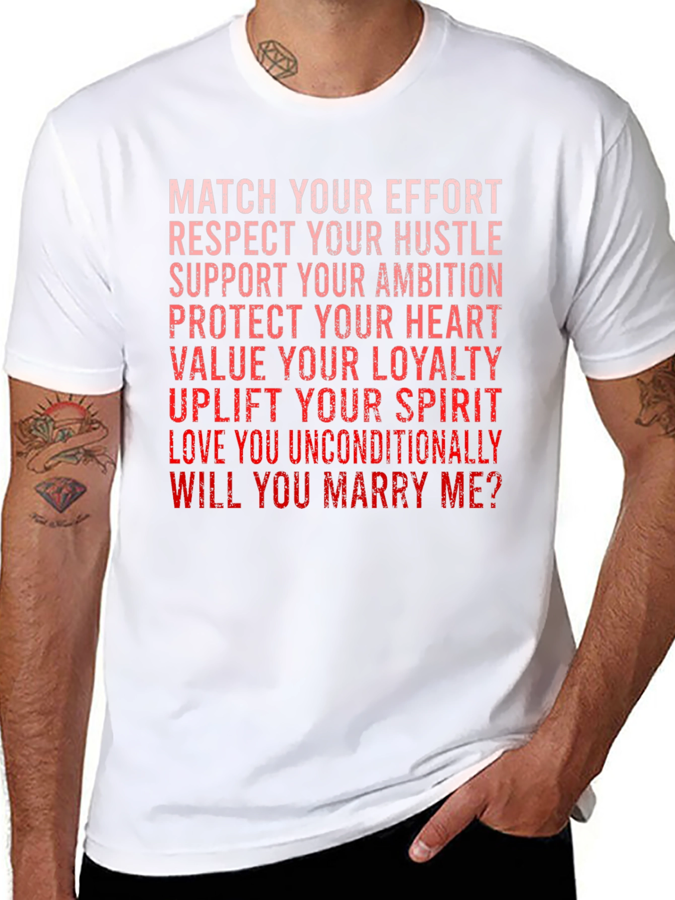 Marriage Proposal T-Shirt
