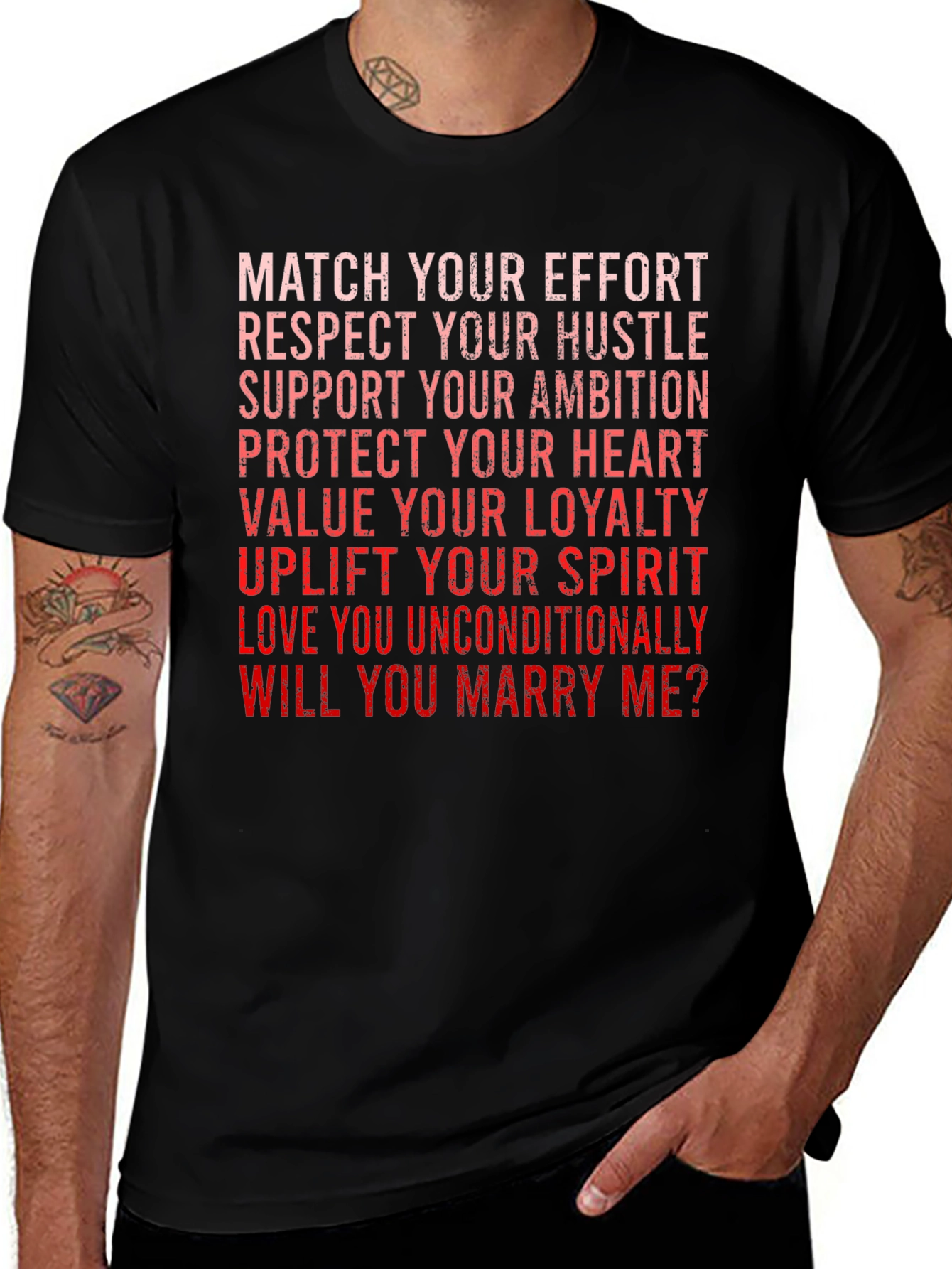 Marriage Proposal T-Shirt