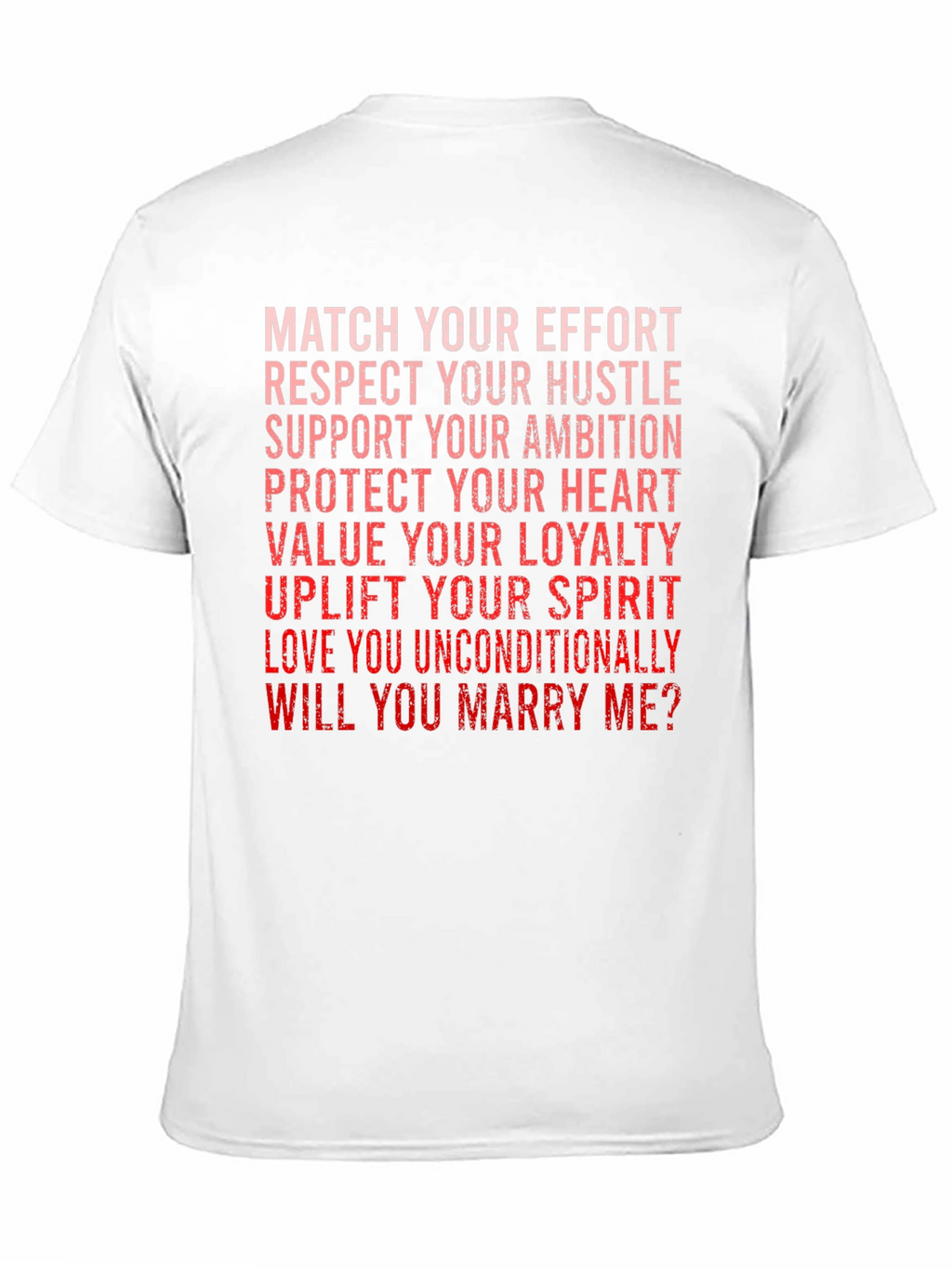 Marriage Proposal T-Shirt