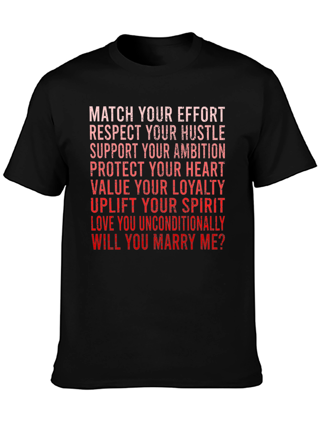 Marriage Proposal T-Shirt