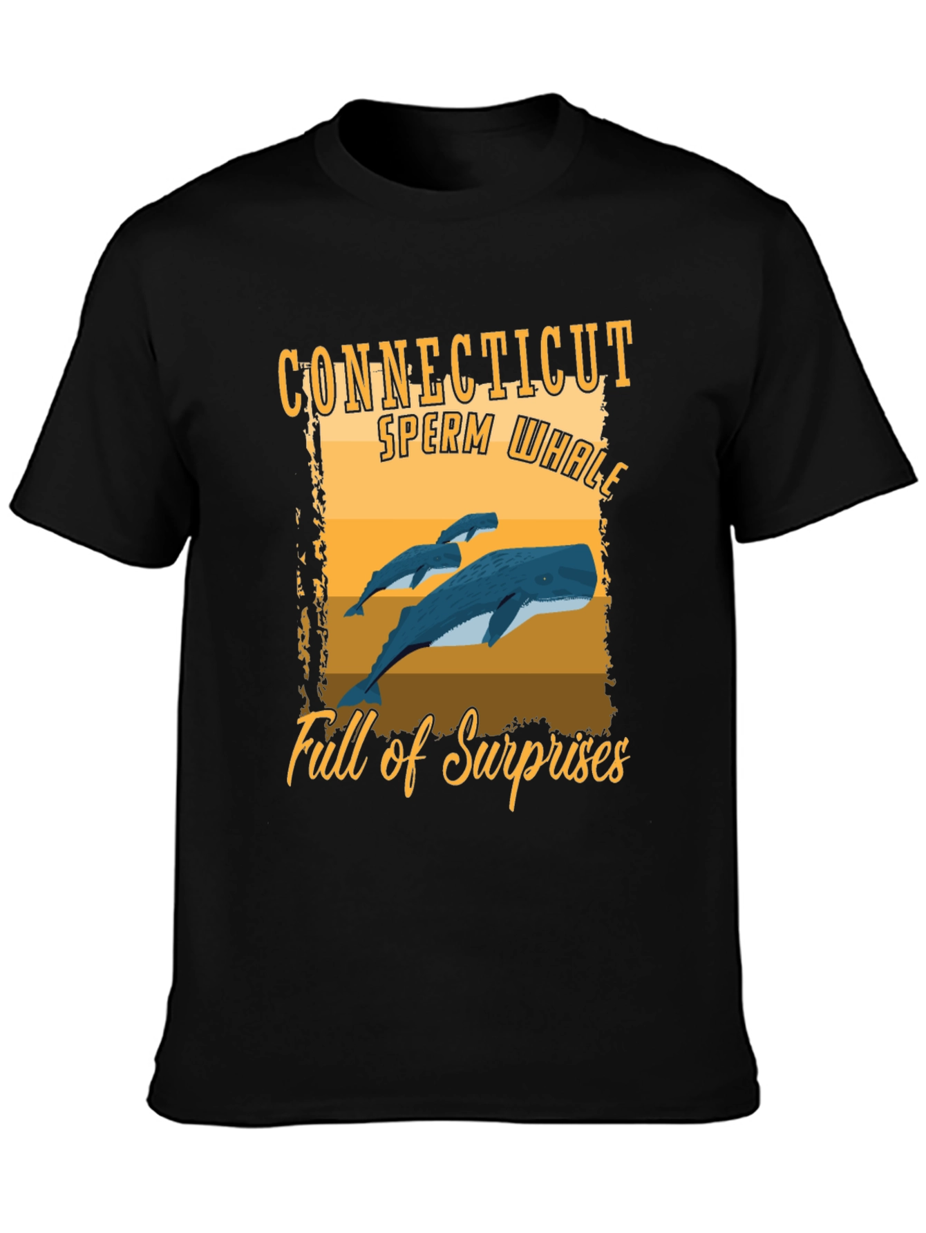 Connecticut Sperm Whale T-Shirt: Full of Surprises
