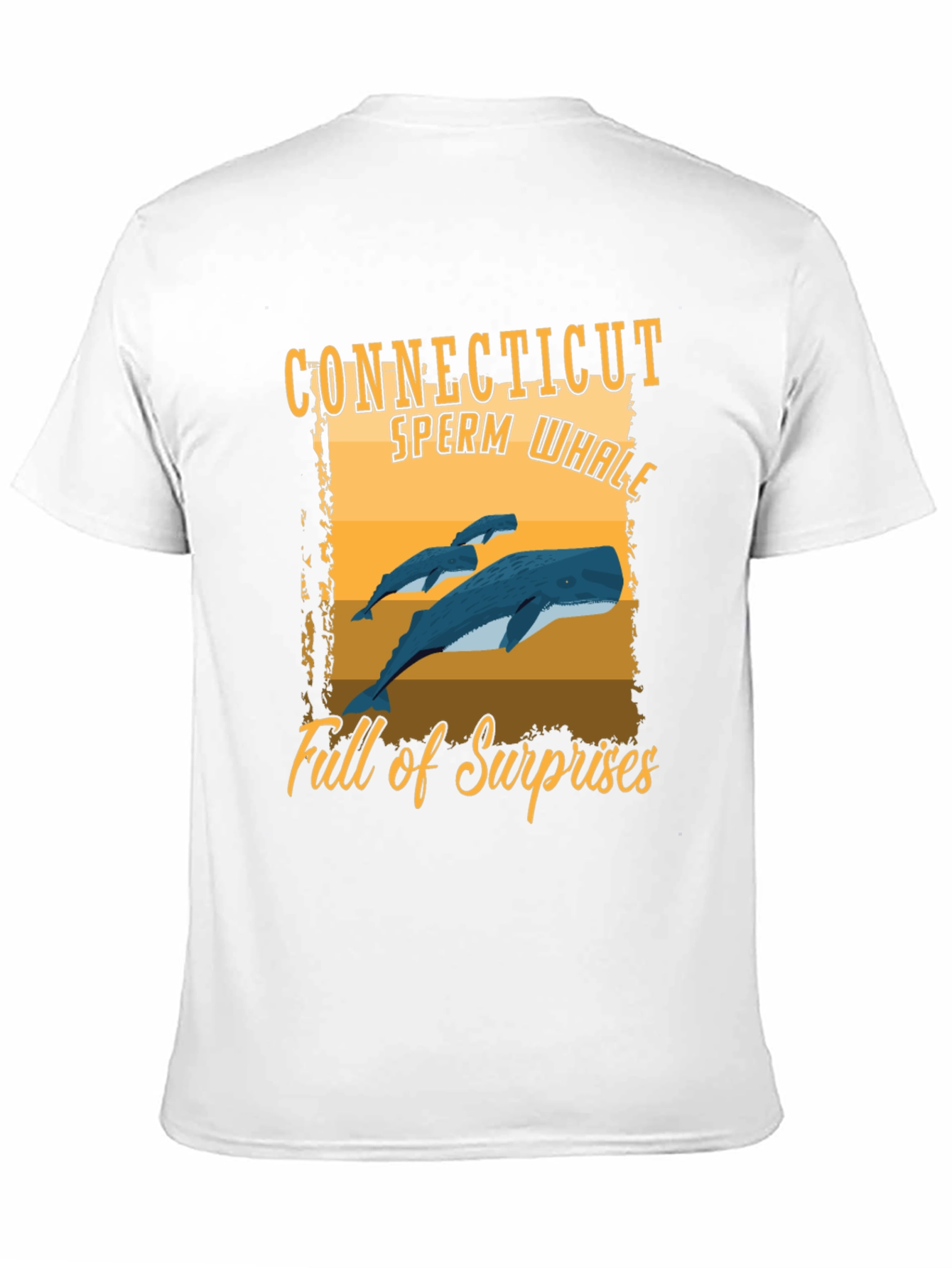 Connecticut Sperm Whale T-Shirt: Full of Surprises
