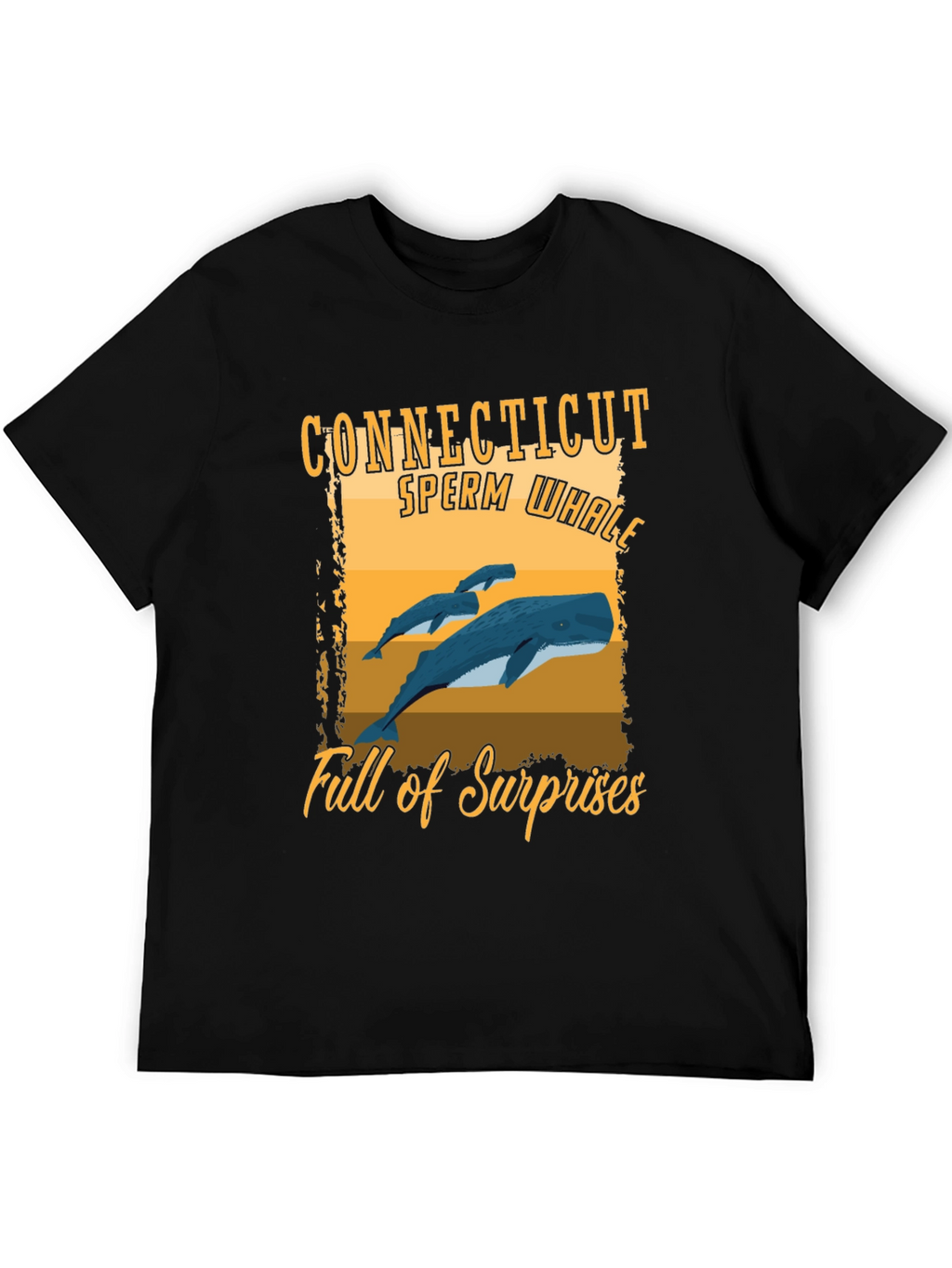 Connecticut Sperm Whale T-Shirt: Full of Surprises