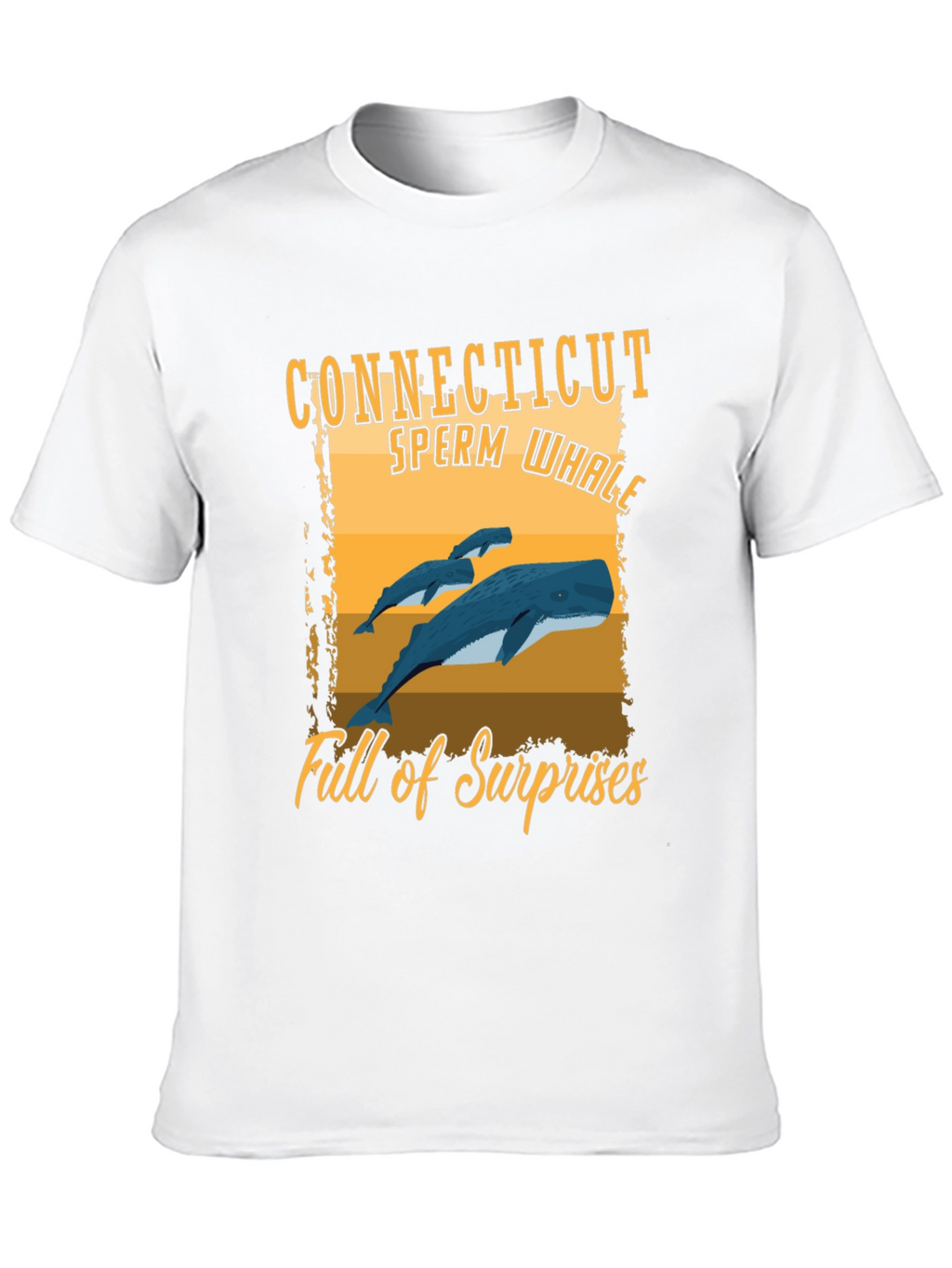 Connecticut Sperm Whale T-Shirt: Full of Surprises