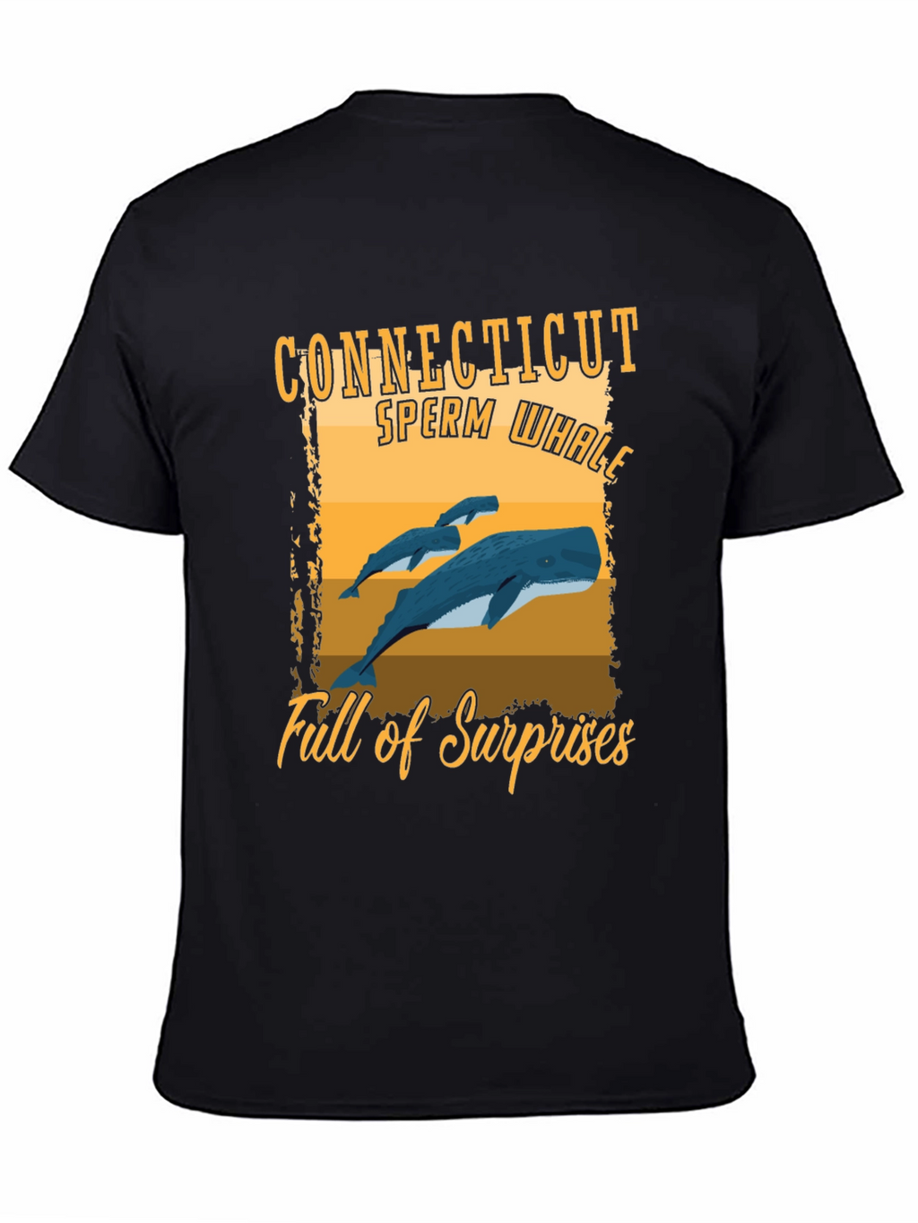 Connecticut Sperm Whale T-Shirt: Full of Surprises