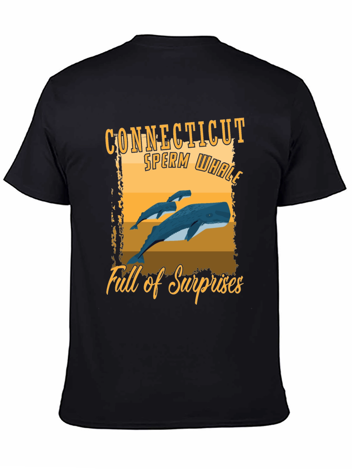Connecticut Sperm Whale T-Shirt: Full of Surprises