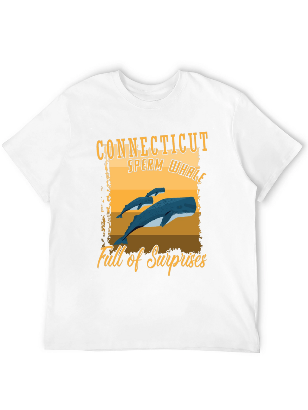 Connecticut Sperm Whale T-Shirt: Full of Surprises