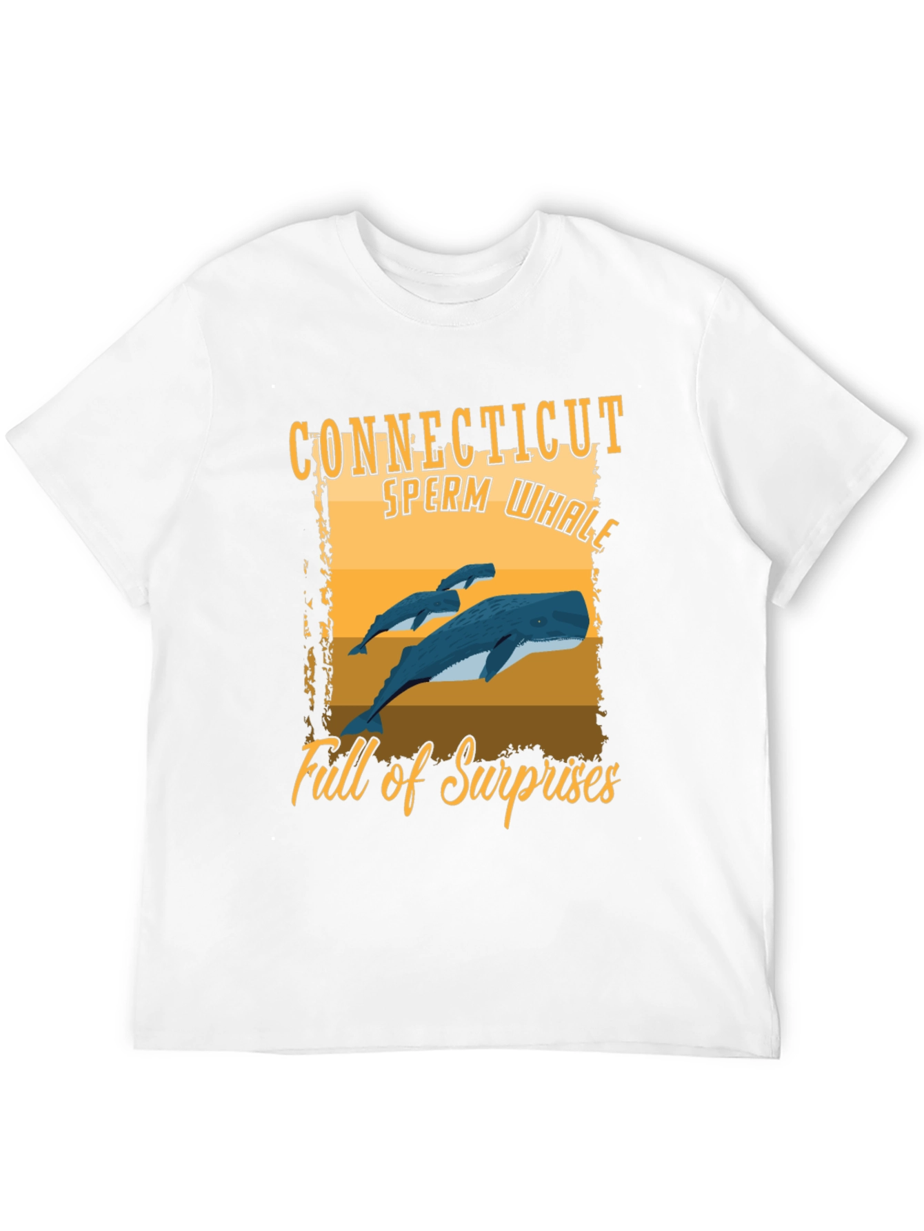 Connecticut Sperm Whale T-Shirt: Full of Surprises