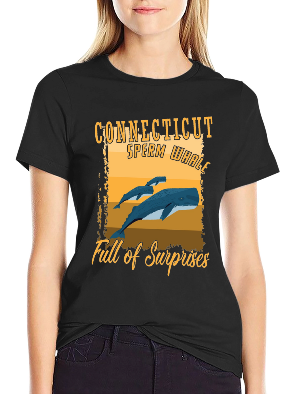 Connecticut Sperm Whale T-Shirt: Full of Surprises